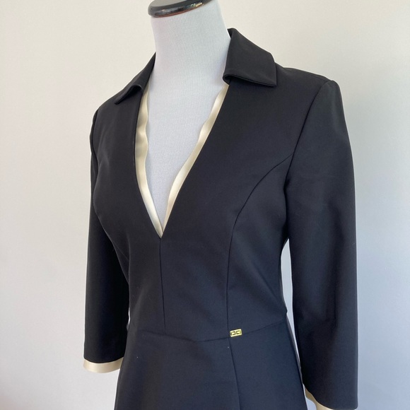 Elizabetta Franchi dress, size44, black and ivory. - Picture 3 of 9